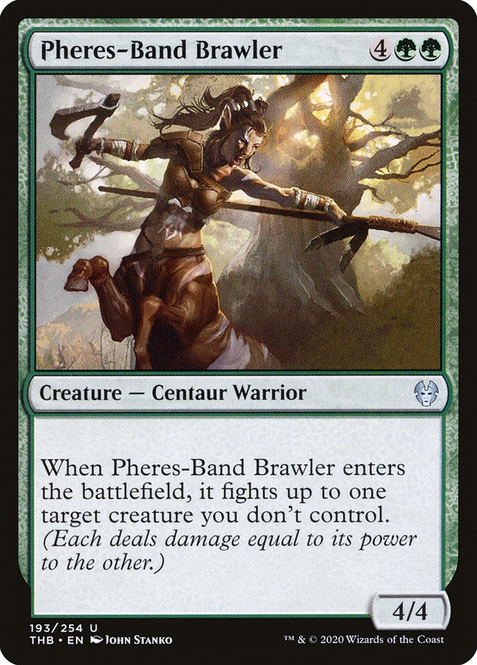 Pheres-Band Brawler [Theros Beyond Death] | Boutique FDB TCG