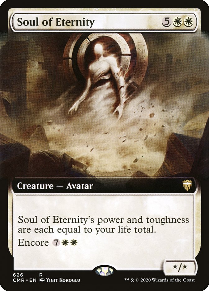 Soul of Eternity (Extended Art) [Commander Legends] | Boutique FDB TCG