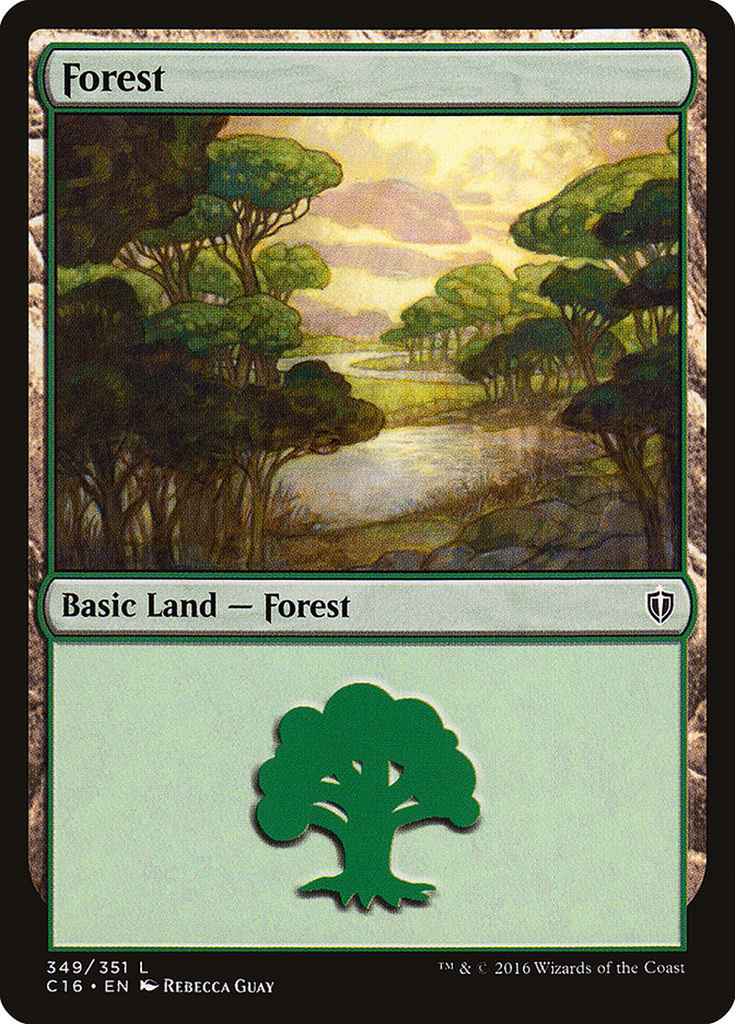 Forest (349) [Commander 2016] | Boutique FDB TCG