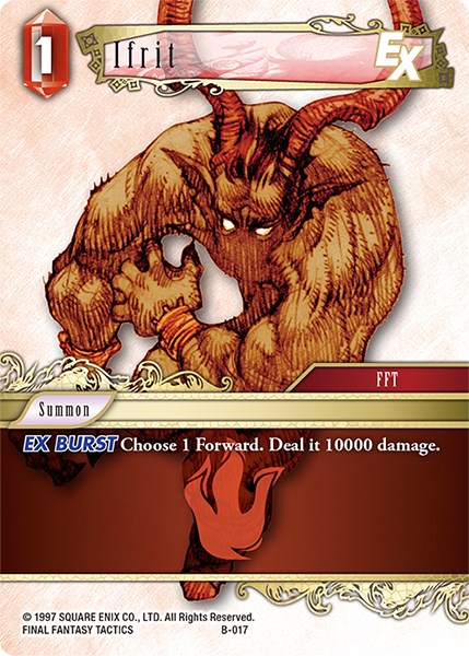 Ifrit [Boss Deck: Chaos] | Boutique FDB TCG