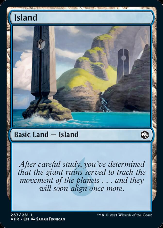 Island (267) [Dungeons & Dragons: Adventures in the Forgotten Realms] | Boutique FDB TCG