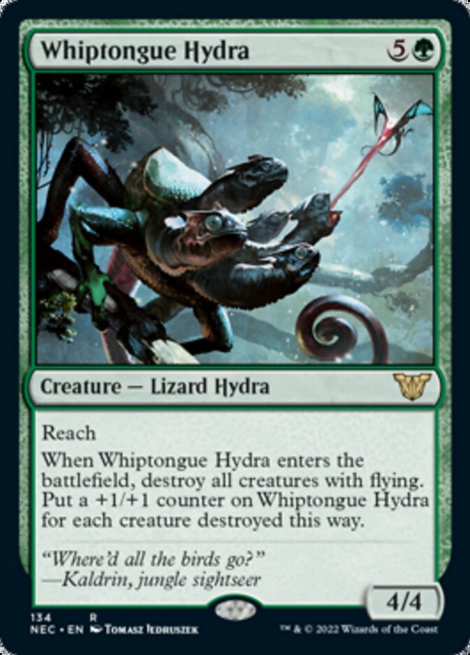 Whiptongue Hydra [Kamigawa: Neon Dynasty Commander] | Boutique FDB TCG
