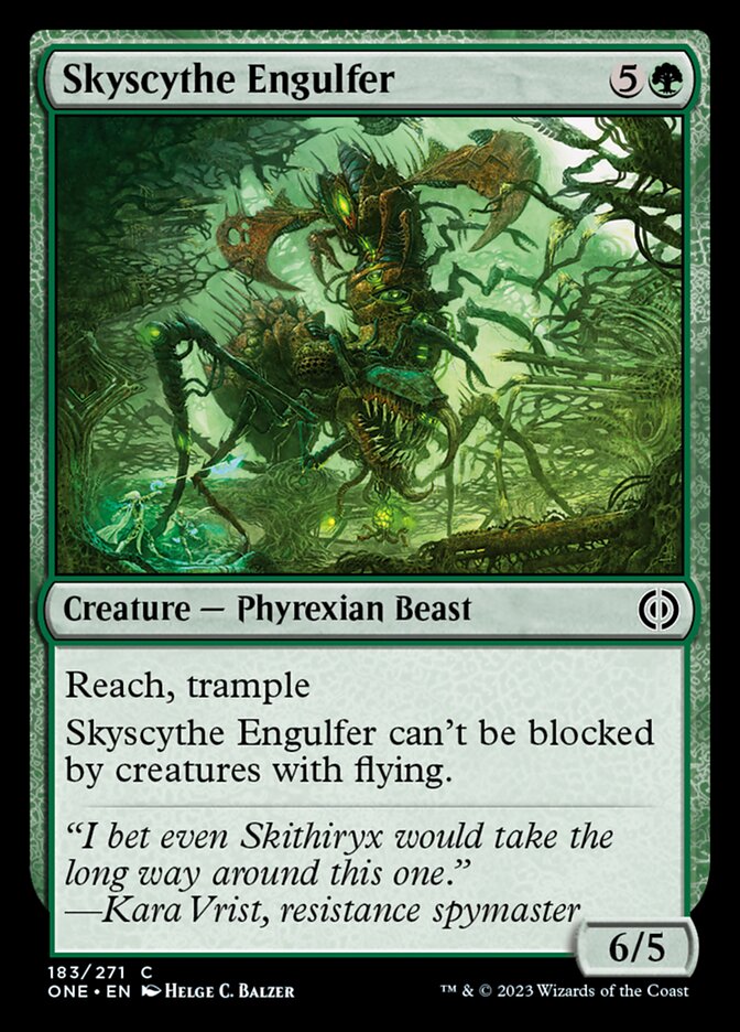 Skyscythe Engulfer [Phyrexia: All Will Be One] | Boutique FDB TCG