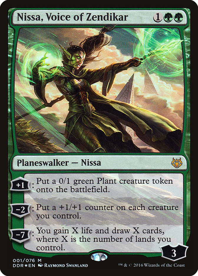 Nissa, Voice of Zendikar [Duel Decks: Nissa vs. Ob Nixilis] | Boutique FDB TCG