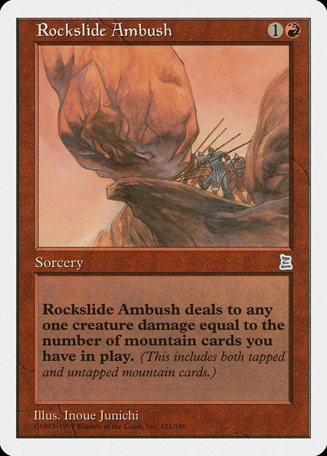 Rockslide Ambush [Portal Three Kingdoms] | Boutique FDB TCG