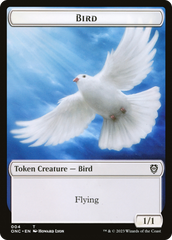 Bird // Cat Double-Sided Token [Phyrexia: All Will Be One Commander Tokens] | Boutique FDB TCG