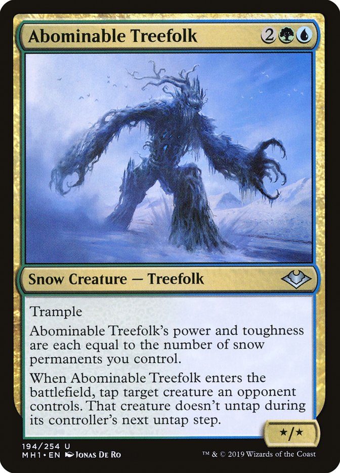Abominable Treefolk [Modern Horizons] | Boutique FDB TCG