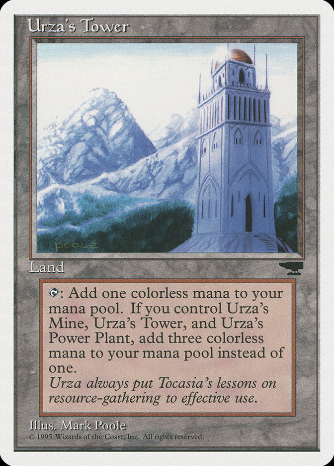 Urza's Tower (Mountains) [Chronicles] | Boutique FDB TCG