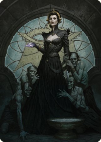 Liliana of the Veil Art Card [Dominaria United Art Series] | Boutique FDB TCG