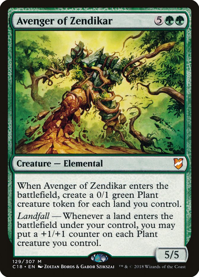 Avenger of Zendikar [Commander 2018] | Boutique FDB TCG