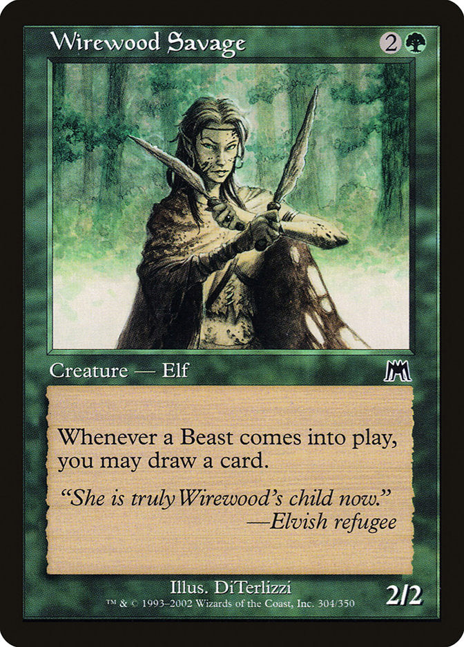 Wirewood Savage [Onslaught] | Boutique FDB TCG