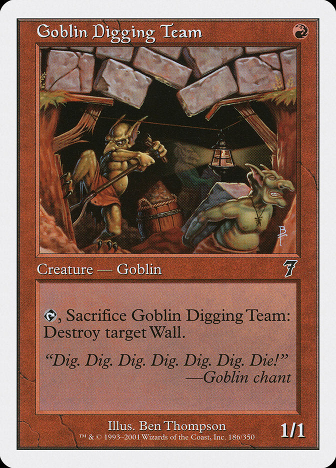 Goblin Digging Team [Seventh Edition] | Boutique FDB TCG