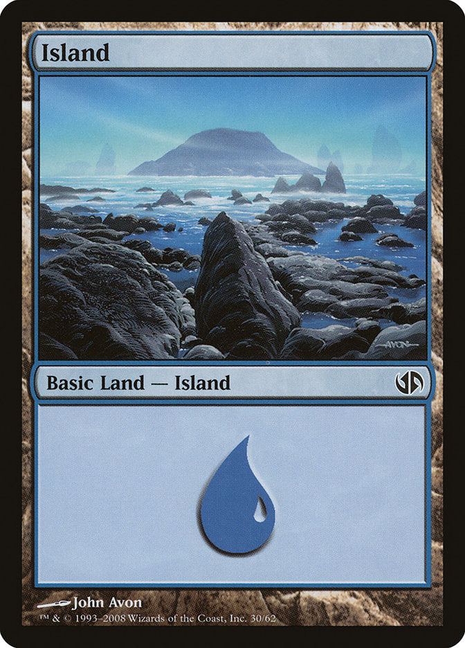 Island (30) [Duel Decks: Jace vs. Chandra] | Boutique FDB TCG