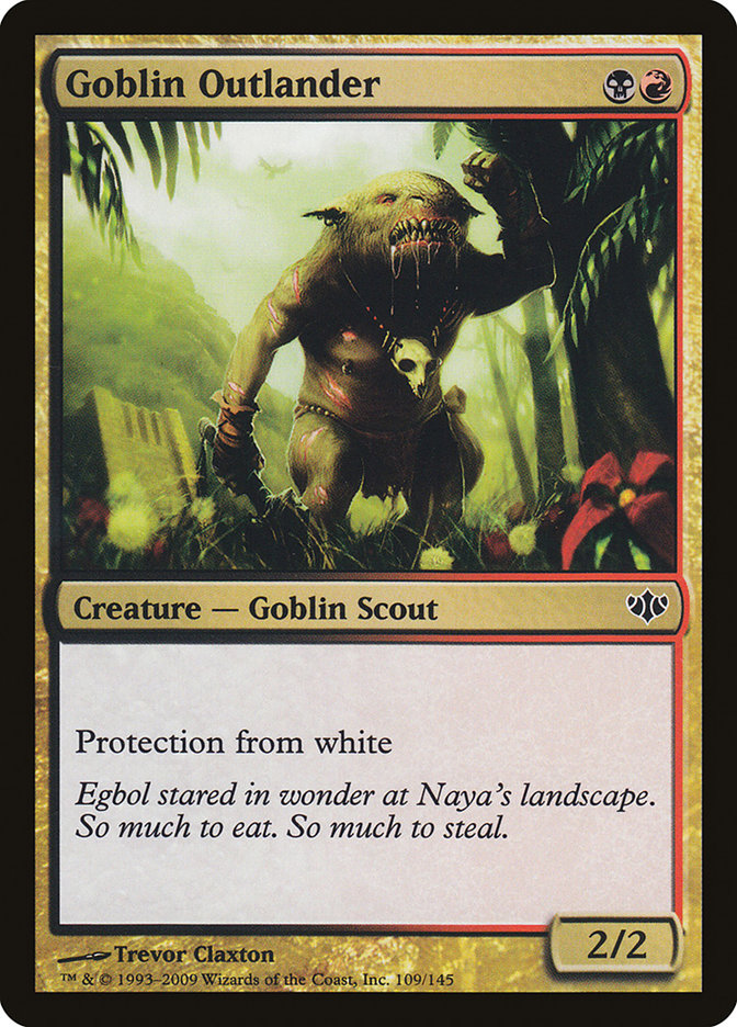 Goblin Outlander [Conflux] | Boutique FDB TCG