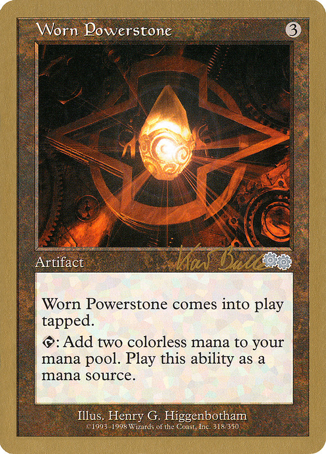 Worn Powerstone (Kai Budde) [World Championship Decks 1999] | Boutique FDB TCG