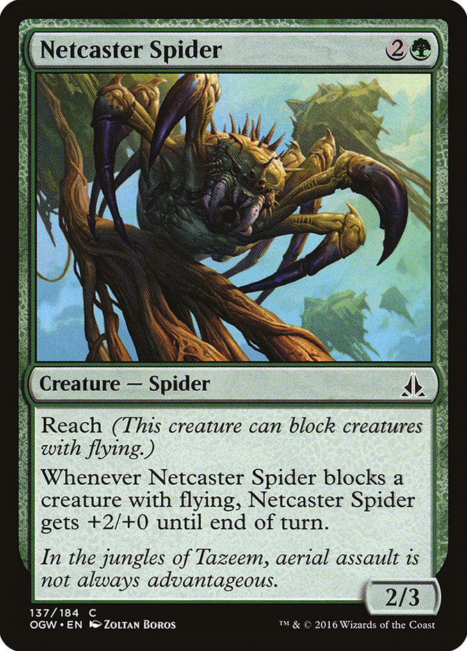 Netcaster Spider [Oath of the Gatewatch] | Boutique FDB TCG