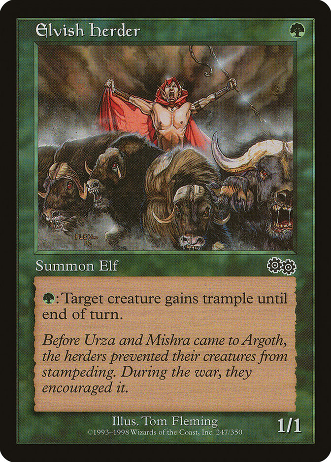 Elvish Herder [Urza's Saga] | Boutique FDB TCG