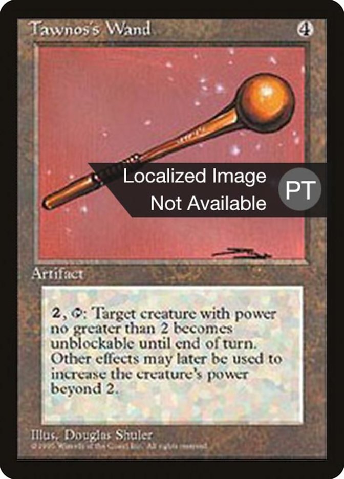 Tawnos's Wand [Fourth Edition (Foreign Black Border)] | Boutique FDB TCG