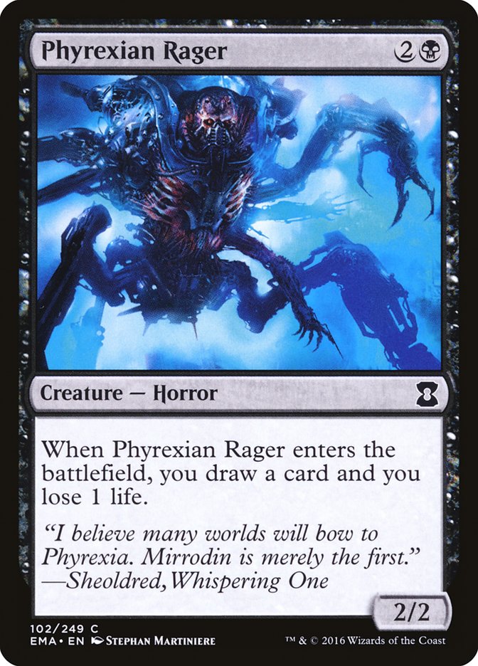 Phyrexian Rager [Eternal Masters] | Boutique FDB TCG