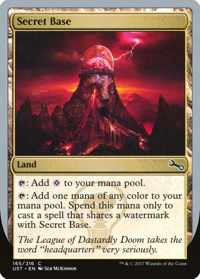 Secret Base (Artist: Seb McKinnon) [Unstable] | Boutique FDB TCG