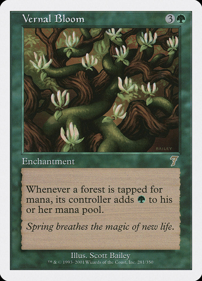 Vernal Bloom [Seventh Edition] | Boutique FDB TCG