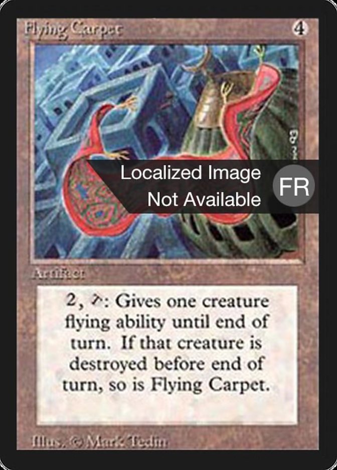 Flying Carpet [Foreign Black Border] | Boutique FDB TCG