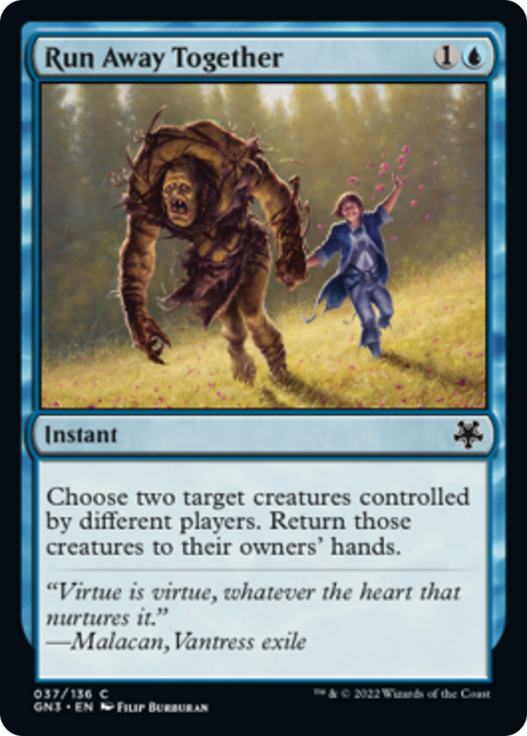 Run Away Together [Game Night: Free-for-All] | Boutique FDB TCG