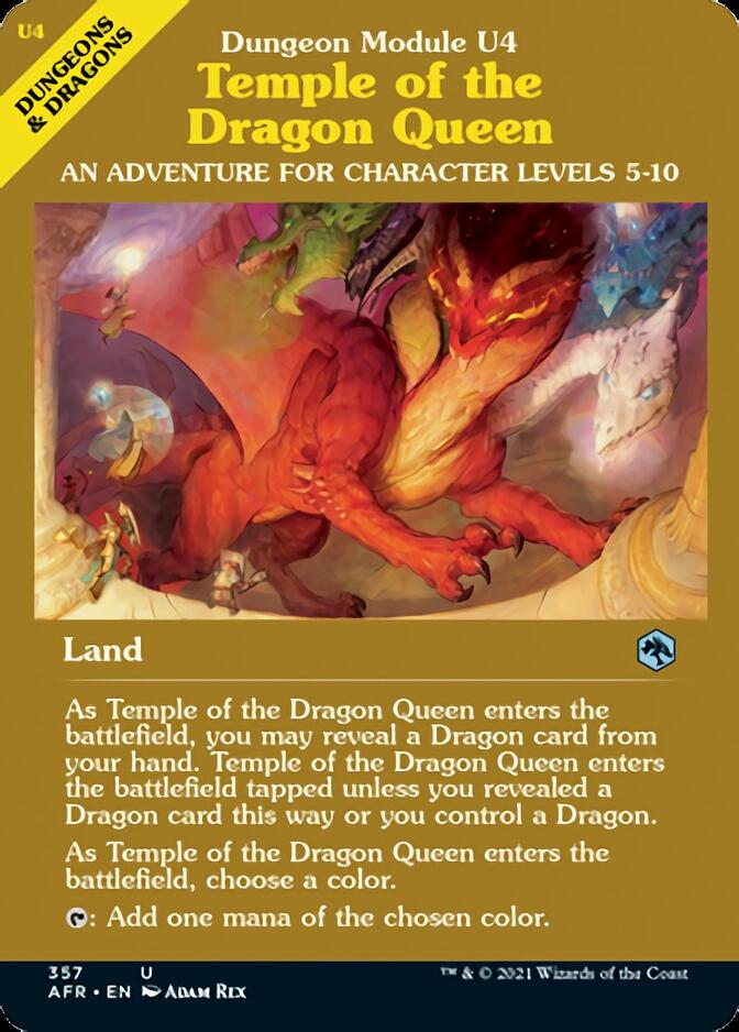 Temple of the Dragon Queen (Dungeon Module) [Dungeons & Dragons: Adventures in the Forgotten Realms] | Boutique FDB TCG