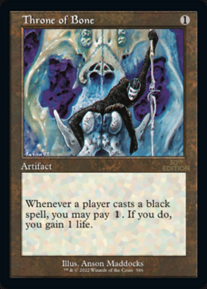 Throne of Bone (Retro) [30th Anniversary Edition] | Boutique FDB TCG