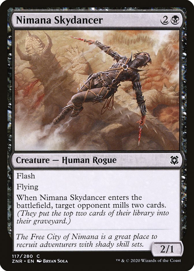 Nimana Skydancer [Zendikar Rising] | Boutique FDB TCG