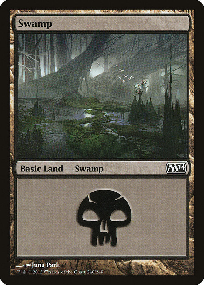 Swamp (240) [Magic 2014] | Boutique FDB TCG