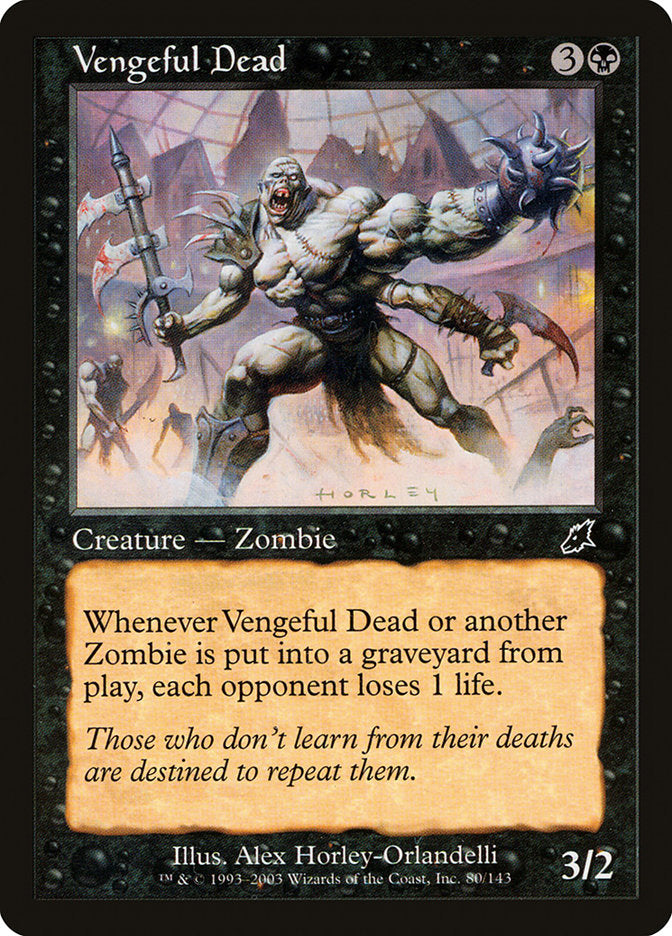 Vengeful Dead [Scourge] | Boutique FDB TCG