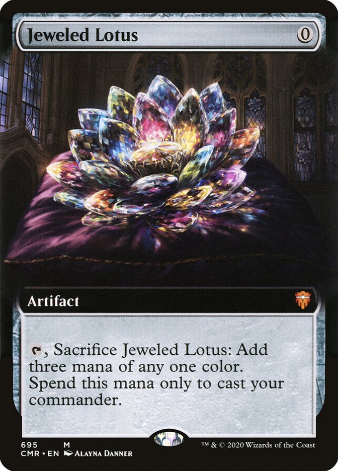 Jeweled Lotus (Extended Art) [Commander Legends] | Boutique FDB TCG