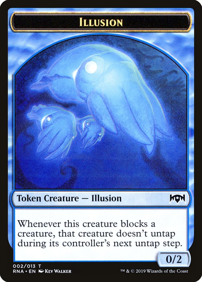 Illusion Token [Ravnica Allegiance Tokens] | Boutique FDB TCG