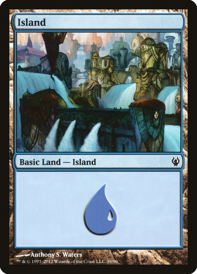 Island (39) [Duel Decks: Izzet vs. Golgari] | Boutique FDB TCG