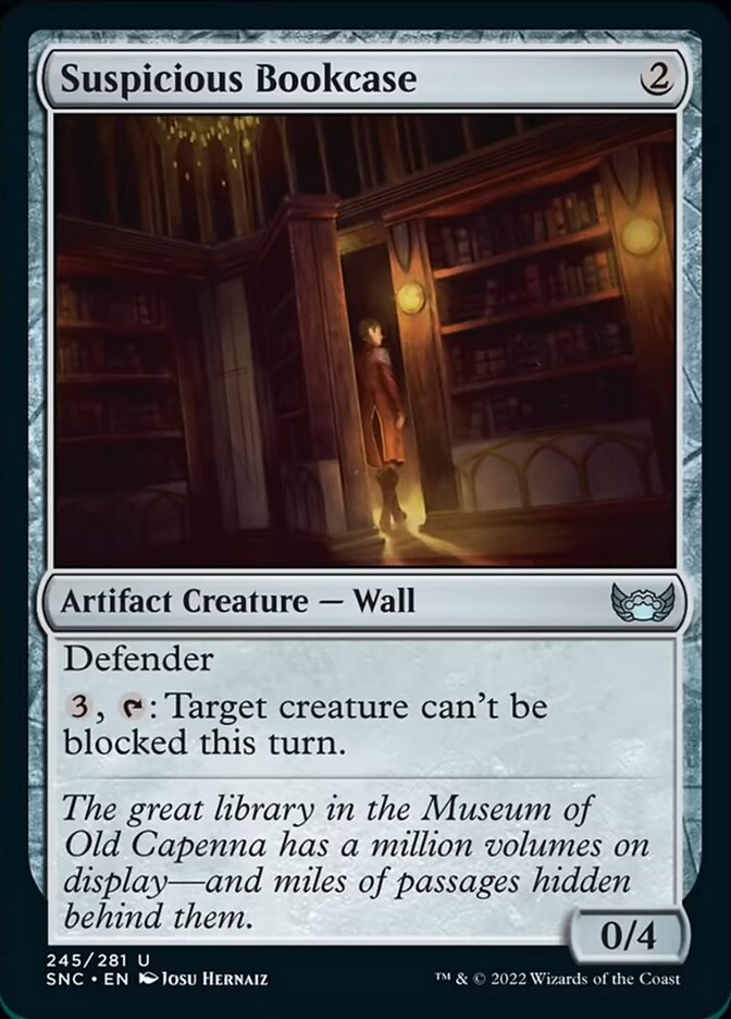 Suspicious Bookcase [Streets of New Capenna] | Boutique FDB TCG