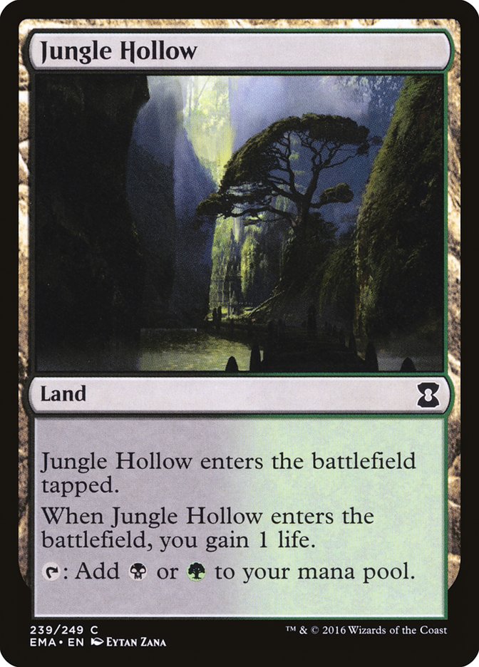 Jungle Hollow [Eternal Masters] | Boutique FDB TCG