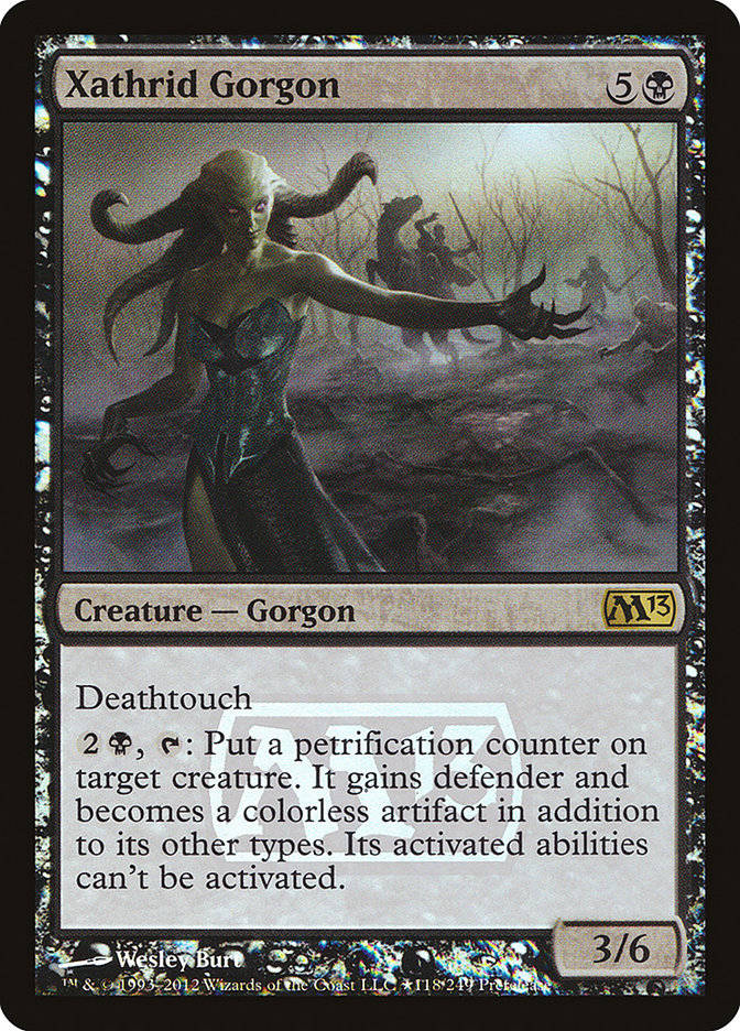 Xathrid Gorgon [Magic 2013 Prerelease Promos] | Boutique FDB TCG