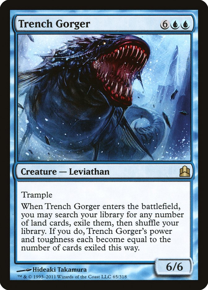 Trench Gorger [Commander 2011] | Boutique FDB TCG