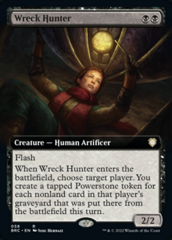 Wreck Hunter (Extended Art) [The Brothers' War Commander] | Boutique FDB TCG