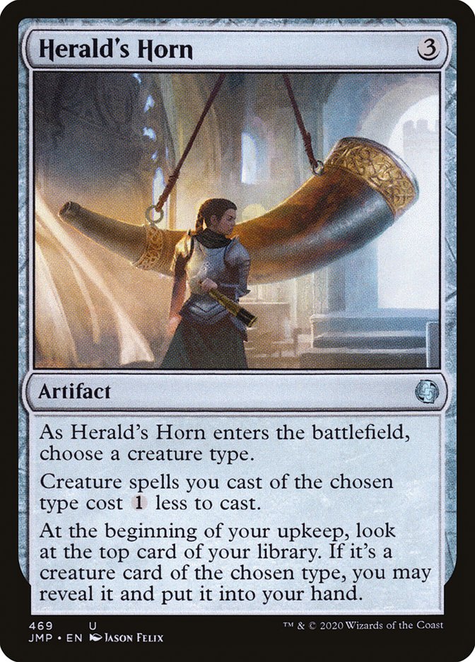 Herald's Horn [Jumpstart] | Boutique FDB TCG