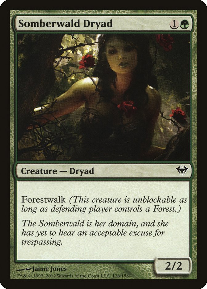 Somberwald Dryad [Dark Ascension] | Boutique FDB TCG