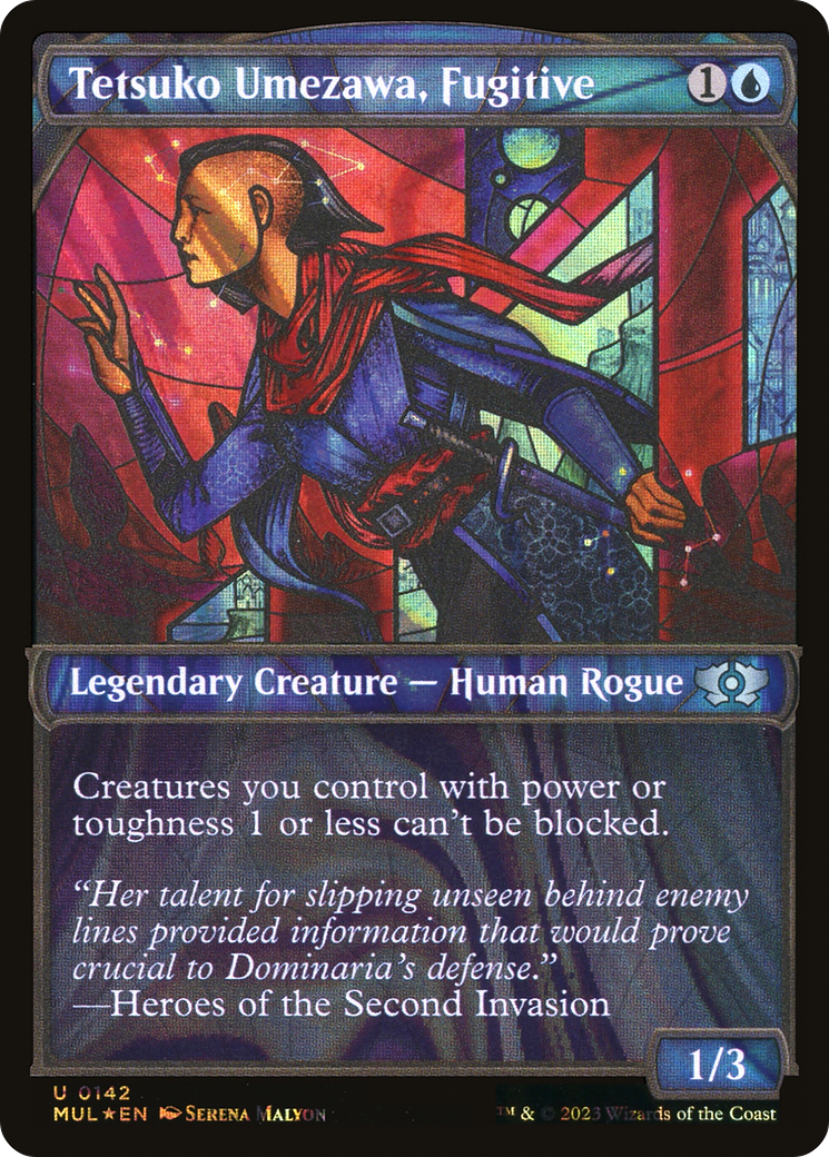 Tetsuko Umezawa, Fugitive (Halo Foil) [Multiverse Legends] | Boutique FDB TCG