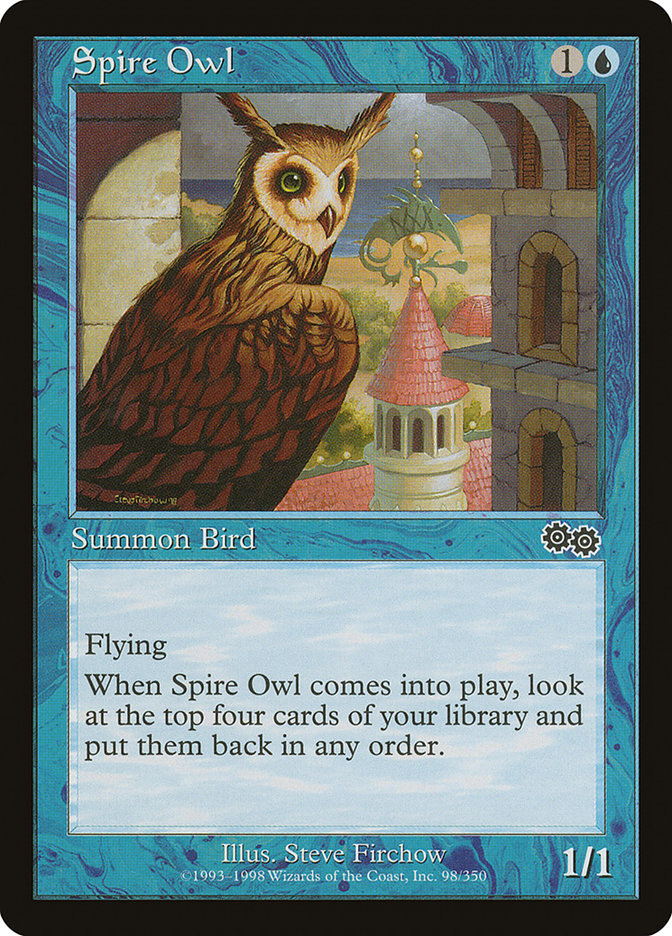 Spire Owl [Urza's Saga] | Boutique FDB TCG