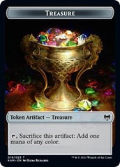 Treasure // Spirit Double-Sided Token [Kaldheim Tokens] | Boutique FDB TCG