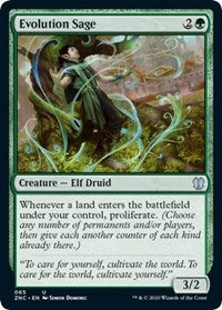 Evolution Sage [Commander: Zendikar Rising] | Boutique FDB TCG