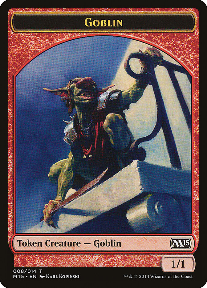 Goblin Token [Magic 2015 Tokens] | Boutique FDB TCG