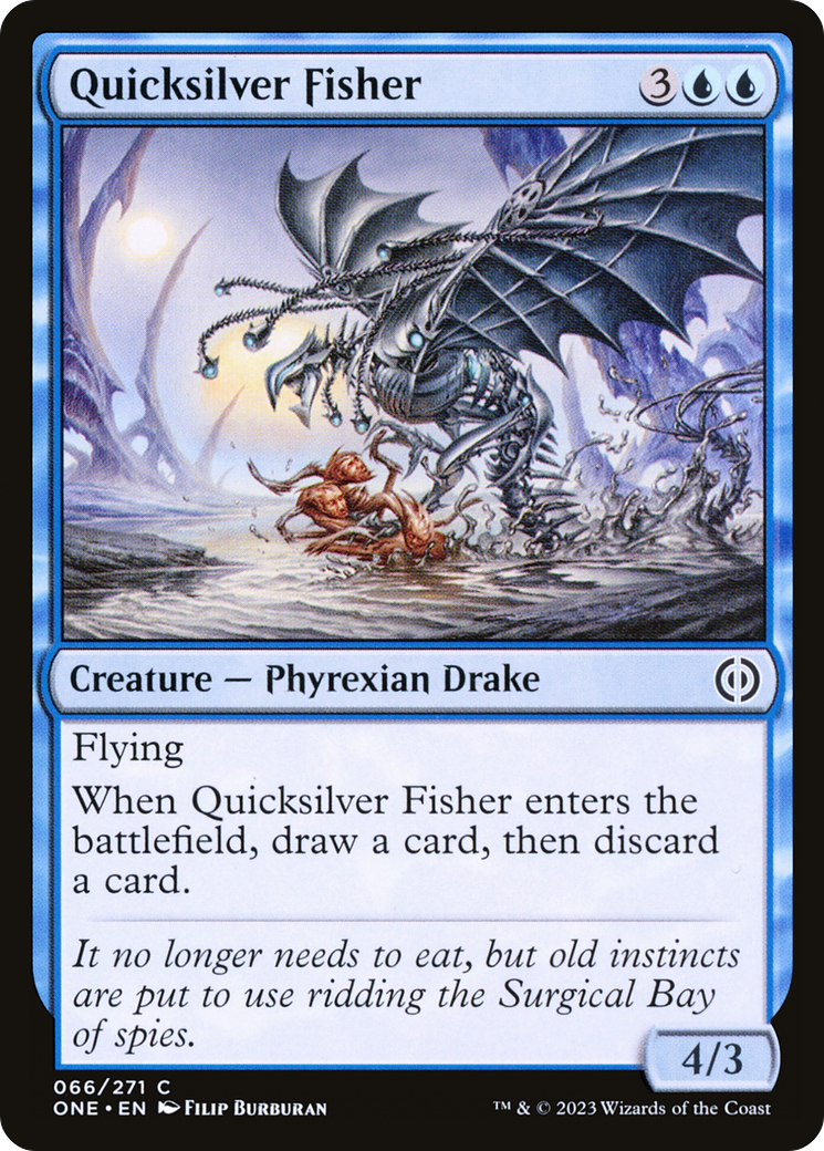 Quicksilver Fisher [Phyrexia: All Will Be One] | Boutique FDB TCG