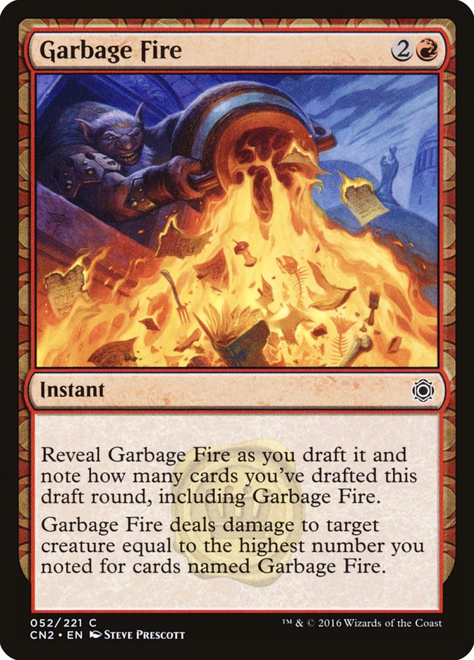 Garbage Fire [Conspiracy: Take the Crown] | Boutique FDB TCG