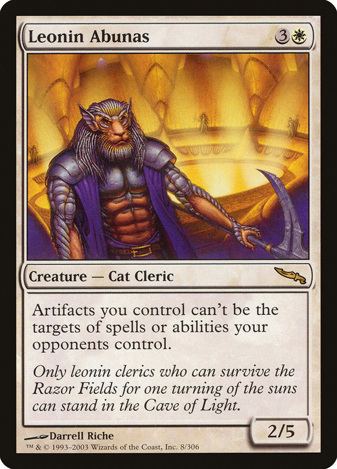 Leonin Abunas [Mirrodin] | Boutique FDB TCG